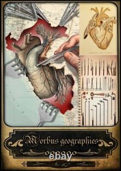 Tarot old medicine vintage anatomy antique surgery apothecary human maps medical