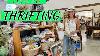 Thrift Shopping For Vintage And Antiques At A Huge Pickers Barn And Giant Thrift Store Haul