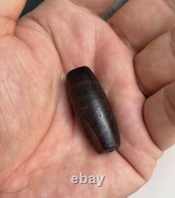 Tibet Antique Agate Bead Himalayan Vintage Chang Old ZaKHA TaMIG