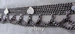 Tribal old Silver Belt Vintage Antique belly chain body jewelry hip chain