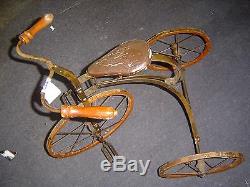 Tricycle old antique vintage museum quality oldest ive ever seen 3 three wheel