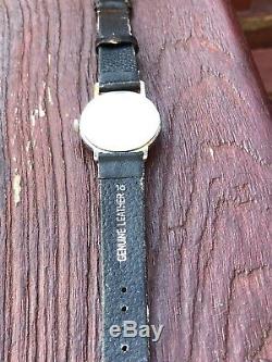 VINTAGE 1977 BRITISH TIMEX MILITARY DATE WRISTWATCH In New Old Stock