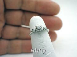 VINTAGE ANTIQUE OLD CUT DIAMOND PLATINUM Engagement RING. 33 CARAT