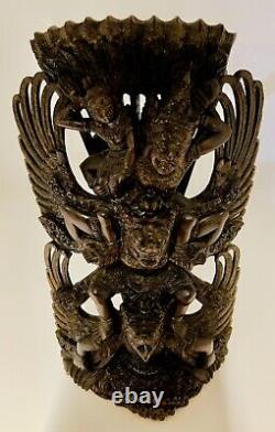 Very Old Vintage Garuda Carving