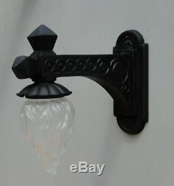 Victorian Street Wall Light Fixture Wired Vintage Sconce Antique Old Style
