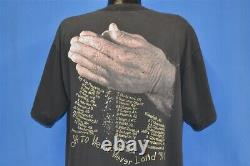 Vintage 90s METALLICA ENTER SANDMAN 1991 CONCERT TOUR OLD MAN FACE t-shirt XL