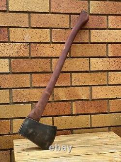 Vintage/Antique BRADES 1565 Axe Old Australian Tool 4 1/2lb WithHandle
