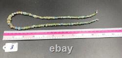 Vintage Antique Glass Jewelry Old Beads Necklace Strand