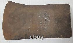 Vintage Antique OLD TOOL Axe Head Plumb Elwell Kelly 4 lb 12 oz. Unknown Maker
