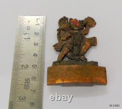 Vintage Antique Old Lord Hanuman ji Copper Article Hindu God Idol Handmade