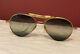 Vintage Aviator Sunglasses Gold Tone Very Old