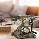 Vintage Handset Telephone Antique Old Fashioned Rotary Dial Phone Home Decor Hot