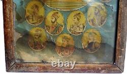 Vintage Old Collectible Rare Indian decorative Mughal empire Print. I53-82