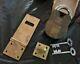 Vintage Old Solid Brass Padlock With Key 3lbs Shackle Heavy Collectible Antique