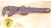 Vintage Rusty Wrench Restoration Antique Adjustable Spanner Restored Amsr