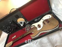 Vintage Silvertone 1457 Guitar WithAmp In Case Please Read Project As Is Parts Old