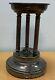 Vintage Stand Poland Warsaw Bronze Silver Plated 3 Columns Stand Rare Old 20th