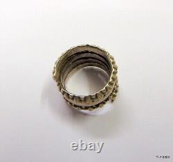 Vintage antique ethnic tribal old silver ring coil ring traditional jewellery