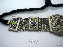 Vintage antique tribal old silver armlet bracelet bajuband arm bracelet