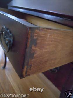 Vintage desk 1 owner 100 years old mahogany