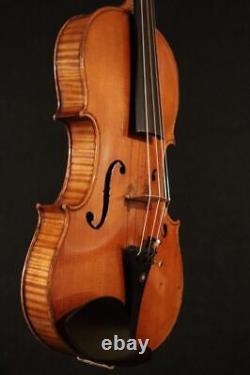 Violin Old Fiddle Vintage Antique Restored Labeled Stradivarius 1736