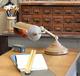 Vtg Antique Faries Era Industrial Brass Desk Lamp Light Piano 1920s