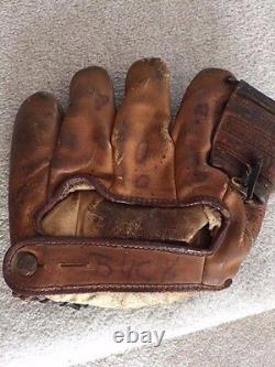 Walter Kirby Higbe Rare Old Vintage Antique Rawlings G350 Baseball Glove Mitt