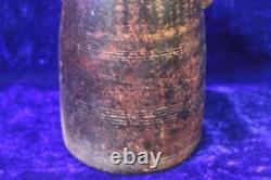 Wooden Flower Pot 1900 Old Vintage Antique Home Decor Collectible