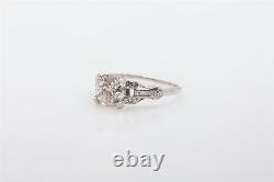 1920 Antique 15 000 $ 2ct Old Euro Diamond Platinum Wedding Ring