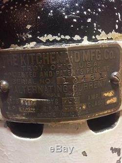 1920 Vintage Kitchen Aid Antique Mixer Kitchenaid Mfg. Co. Pelican H Ancien Modèle