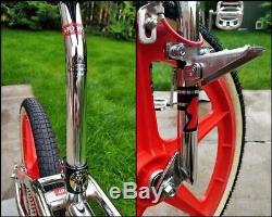 1988 Skyway Street Beat II Replica Mag Wheels Old School Bmx Gt Bike Haro Retro