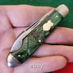 Ancien Couteau de Poche Vintage Antique H Boker Amélioré à Ouverture Facile