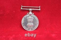 Ancienne médaille en métal indien vintage, objet de décoration antique de collection Pj-4