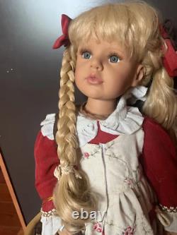 Ancienne poupée allemande en vinyle vintage et antique du numéro 78 de la maison de poupées d'Adele