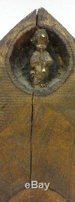 Antique Lippo Vanni 14 C. Jésus Peinture À L'huile Originale Old Rare Art Power Relic