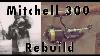 Antique Rod Et Reel Reconstruction Grand-père S Mitchell 300