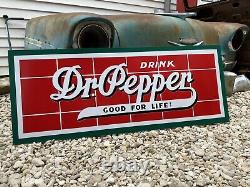 Antique Vintage Ancien Style Dr. Pepper General Store Sign