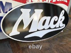Antique Vintage Old Style Mack Trucks Signe. Livraison Gratuite