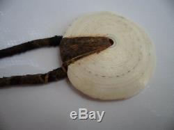Antique Vintage Png Toea Shell Monnaie Bush Ficelle Vieux Collier Papouasie-nouvelle-guinée