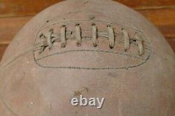 Awesome Old Antique Vintage Early 1900's 8 Lace Laced Basketball