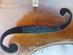 Bohemian Violon Vintage Vers 1863 150+ Vieille Antique Baroque Belle Tone