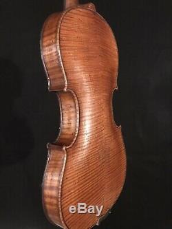 C. 1860-1890 Jacobus Stainer 4/4 Pleine Violon Vintage Antique Fiddle