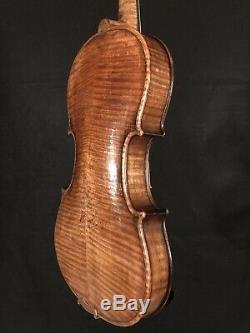 C. 1888 Wolff Brothers No. 518 4/4 Pleine Violon Vintage Antique Fiddle
