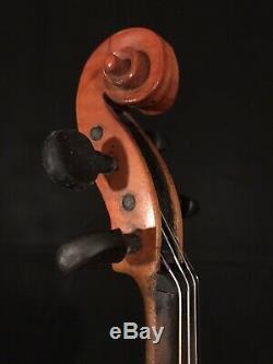 C. 1890-1920 Jacobus Stainer 4/4 Pleine Violon Vintage Antique Fiddle