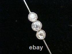 Collier Edwardian Platinum Old Cut Diamond 1,25ct Collier Lavaliere
