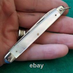 Couteau De Poche Pliant Vieux Vieux Style Antique Simmons Hardware Pearl Pen