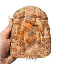 Figure / Statue de Dieu Ganesha en pierre ancienne et vintage finement sculptée à la main des années 1800