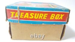 Jouet En Étain Tresure Box Vintage Antique Fabriqué Au Japon Vieilles Marchandises Super Rare