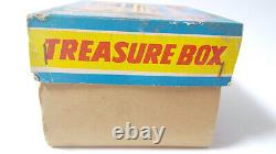 Jouet En Étain Tresure Box Vintage Antique Fabriqué Au Japon Vieilles Marchandises Super Rare
