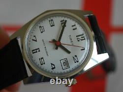 New Old Stock Vintage 1970 Timex Manuel Wind Montre Homme